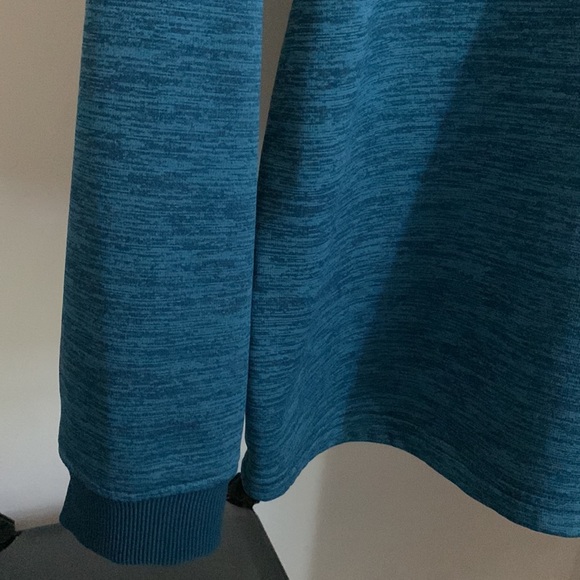 Men’s Under Armour ColdGear Longsleeve 1/4 Zip Fleece Teal Size XL - Picture 6 of 6